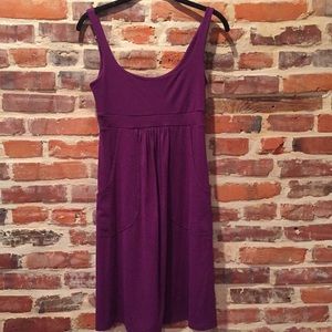 Susana Monaco Purple Dress w/ pockets